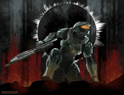 Master Chief Fan Art Behance