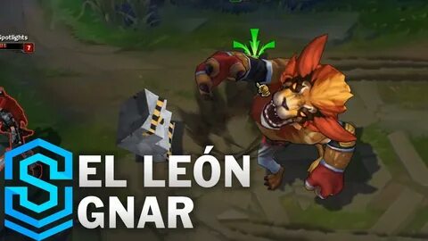 El Leon Gnar Skin Spotlight - Pre-Release - League of Legend