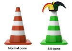 normal cone vs sili-cone ;) by Richard Ijzermans (ironmanixs