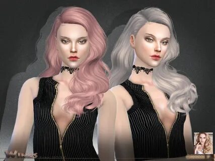 The Sims Resource: Hair OS0203 F by Wings Sims - Sims 4 Hair