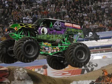 Monster Trucks Grave Digger Wallpapers Desktop Background