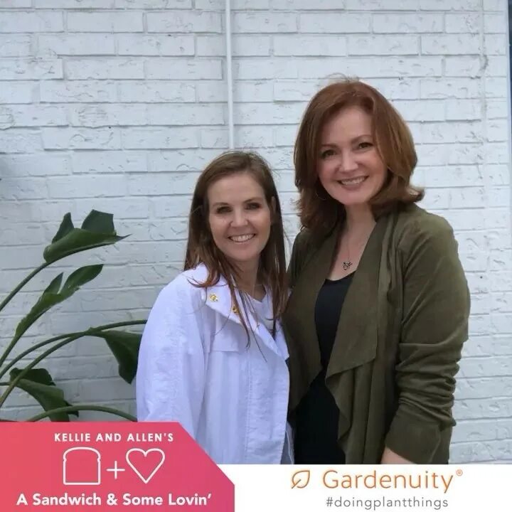 Видео в Instagram Kellie Rasberry: "With the co-founder of @gardenuity...