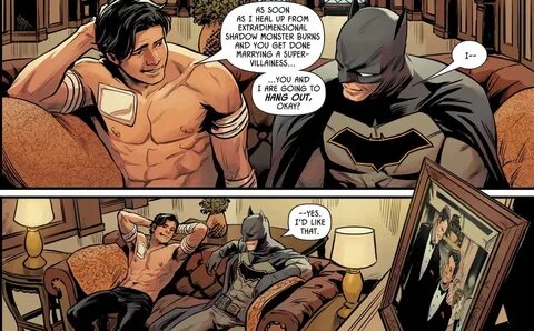 Nightwing Shirtless & Injured