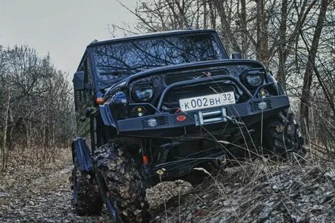 Odvzdušniť UAZ z obyčajného džípu na monštrum off-road / pri