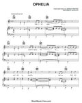 Ophelia Sheet Music The Lumineers Piano sheet music free, Cl