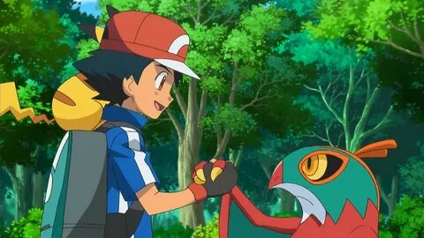 File:Ash and Hawlucha.png - Bulbagarden Archives