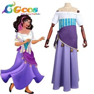 Free Shipping Cosplay Costume The Hunchback of Notre Dame Es