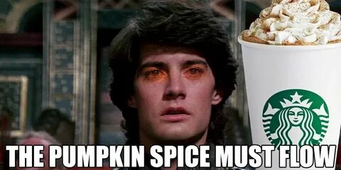 DUNE 'The Pumpkin Spice Must Flow' Button 1.25 Frank Herbert