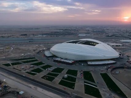 Zaha Hadid's Al Wakrah 2022 FIFA World Cup Stadium in Qatar 