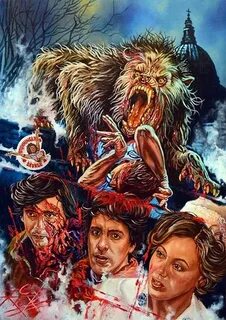 StuffNThings American werewolf in london, Horror movie art, 