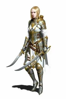 Female Human Dual Wield Fighter or Ranger - Pathfinder PFRPG