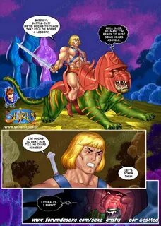 He man and boobs