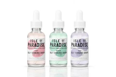 Isle of Paradise Self Tanning Drops - The Trowel