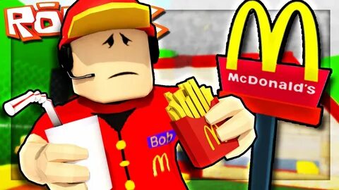 Roblox Adventures - WORKING AT MCDONALDS! (Escape McDonalds 