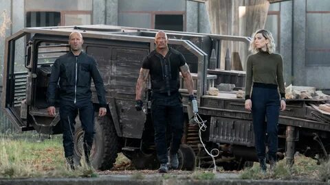 Hobbs and Shaw Jason Statham Dwayne Johnson Vanessa Kirby 4K