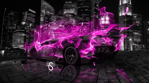 View 12 Neon Fire Lamborghini Wallpaper - Dezmil Wallpaper