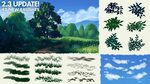 ArtStation - Ghibli Inspired Brushes for Photoshop and Procr