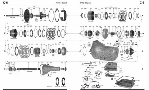 Ford C6 Parts Diagram MJ Group
