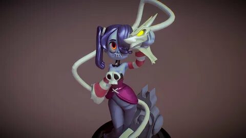 Skullgirls fan art - Squigly - 3D model by TheFraggDog (@The