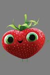 Strawberry from cloudy with a chance of meatballs 2!! Awe!! 