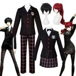 Persona 5 Kurusu Akira Joker Cosplay Costume Uniform Suits Y
