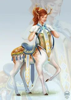 Princess Fauna from the Cervitaur Carousel by Maxine Vee Cha