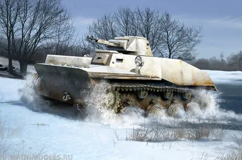83825 Легкий танк Russian T-40 Light Tank Hobby Boss, 1/35 в