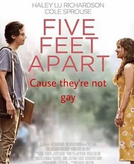 HALEY LU RICHARDSON COLE SPROUSE FIVE FEET APART Cause They'