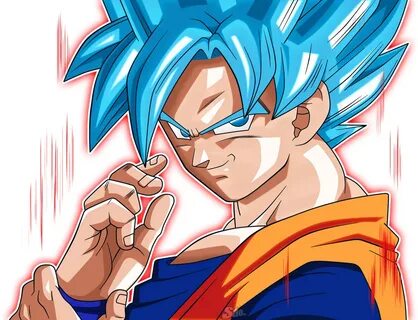 Wallpaper Goku Ssj Blue / Goku SSJ Blue Wallpaper Art for An