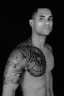 Полинезийские тату для мужчин (158 фото)