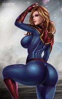 Captain Marvel by Flowerxl on DeviantArt