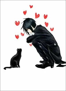 Себастьян и кошки ❤ ❤ ❤ 😺 Темный Дворецкий/Black Butler Amin