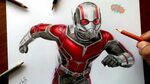 Cómo Dibujo a ANT-MAN Realista "ANT-MAN and THE WASP" How To