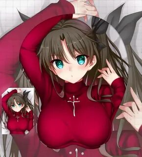 Oppai Mousepads - Tohsaka Rin 3D Boob Mouse Pad Boobie Mouse