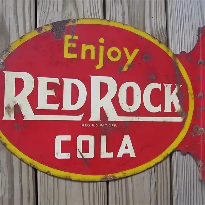 Need help with this Red Rock Cola Flange Sign Collectors Wee