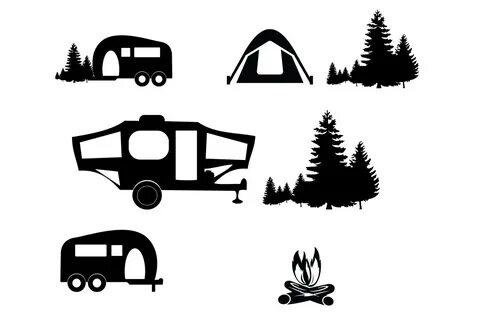 Clipart tent black and white, Clipart tent black and white T