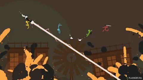 Взломанная Spider Stick Fight - Supreme Stickman Fighting v 