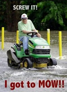 Pin by Kelly Teems on funnies Lawn mower, Rain humor, Lawn