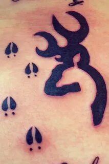 42+ Deer Track Tattoos Designs, Symbols And Ideas Browning t
