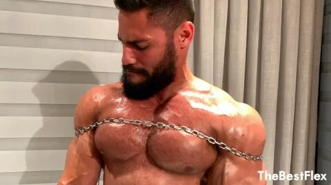 TheBestFlex - Airon - Oiled Up and Chained Up Muscle Power