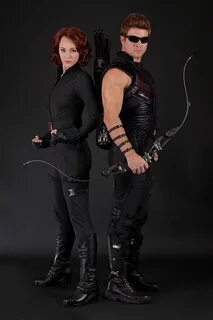 First Look: Black Widow and Hawkeye on a Mission This Weeken
