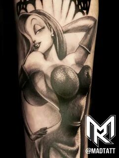 Jessica Rabbit Tattoo Jessica rabbit tattoo, Yellow tattoo i