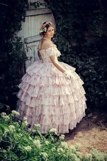 Викторианский Кринолин болл и свадебное платье Etsy