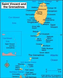 Saint Vincent and the Grenadines Atlas: Maps and Online Reso