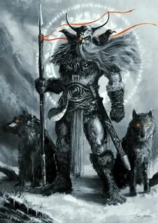 Odin is the overriding presence in the Norwegian myths and l