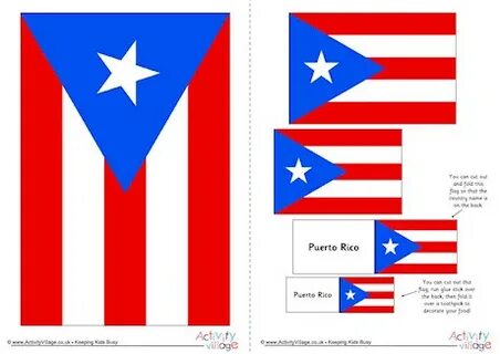 Printable Puerto Rican Flag Related Keywords & Suggestions -
