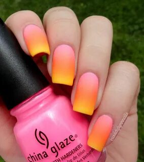 NEON GRADIENT NAILS Ombre nails, Nails inspiration, Gradient