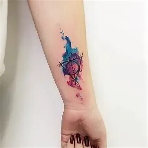 40 Marvelous Watercolor Tattoos Colour tattoo for women, Tat