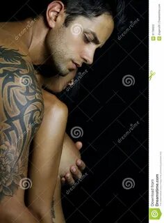 Female breast touching man True GUY. 