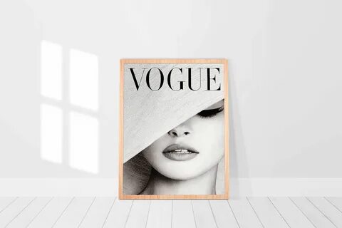 Vogue magazine, Vogue cover, Vogue poster, Vogue wall art, v
